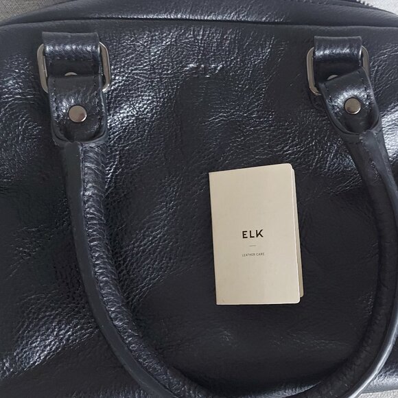 Elk Leather Convertible Handbag-Crossbody Bag - Picture 7 of 7